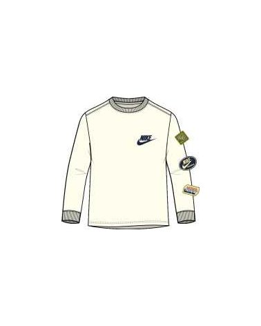 Nike T-shirt a maniche lunghe con logo