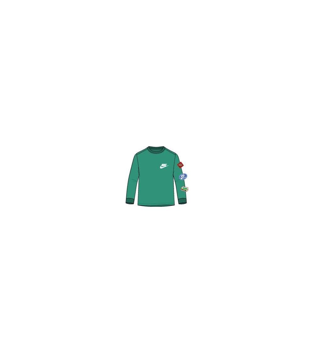 Nike camiseta de manga larga con logo