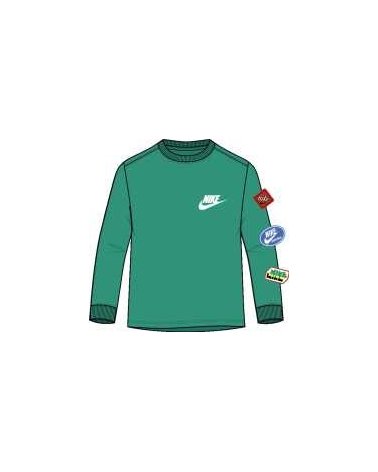 Nike T-shirt a maniche lunghe con logo