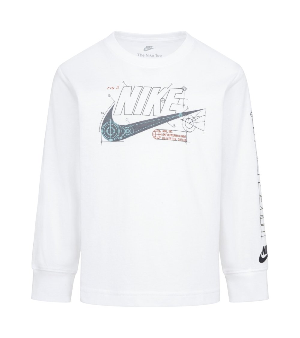Nike maglia a maniche lunghe con grafica