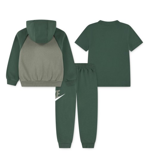 Nike 3-teiliger Trainingsanzug mit Jacke, T-Shirt und Hose