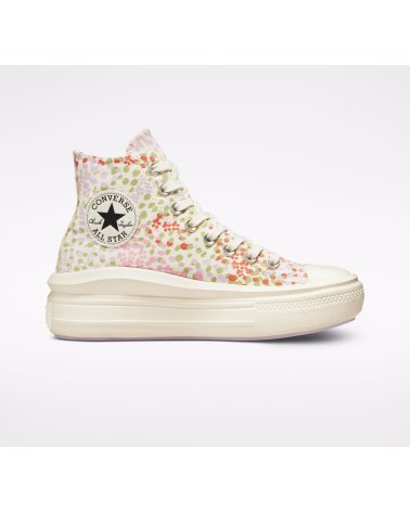 Converse hohe Platform-Sneaker mit Schnürung
