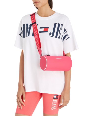 Tommy Hilfiger borsa a tracolla cilindrica