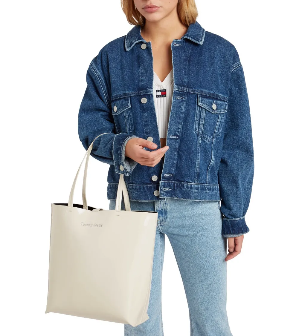 Tommy Hilfiger borsa a mano cilindrica
