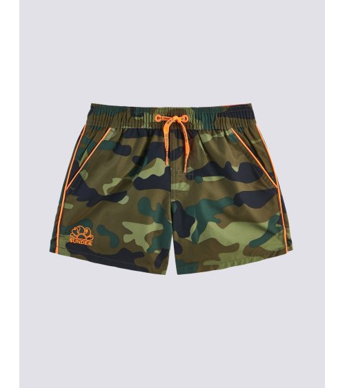 Sundek costume mare camouflage con tasche
