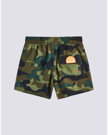 Sundek short de bain camouflage avec poches