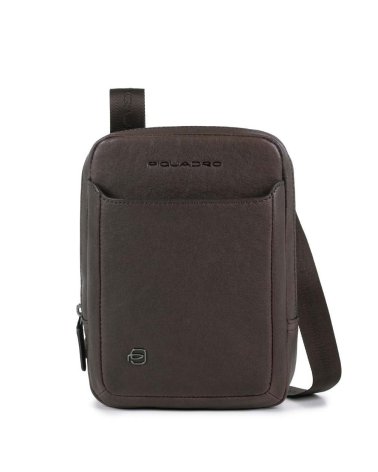 Piquadro shoulder bag in leather effect material