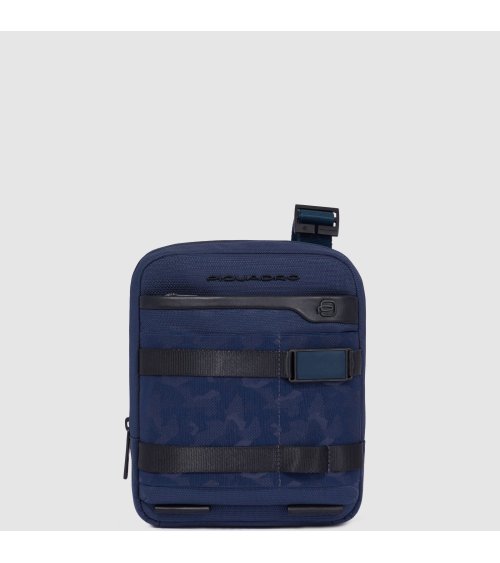 Piquadro Schultertasche mit Fronttaschen