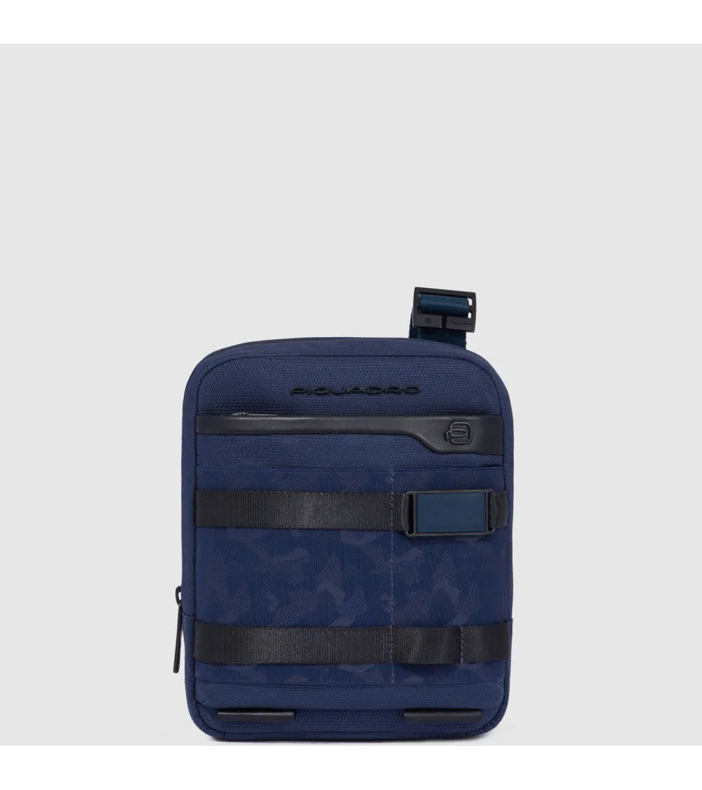Piquadro Schultertasche mit Fronttaschen
