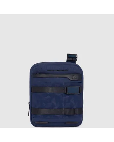 Piquadro Schultertasche mit Fronttaschen