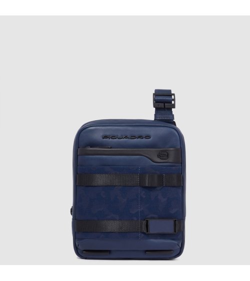 Piquadro bolso bandolera con bolsillos externos
