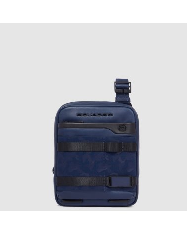 Piquadro bolso bandolera con bolsillos externos