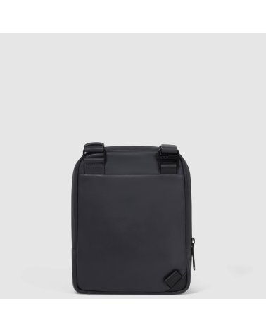 Piquadro borsa a tracolla con tasche esterne