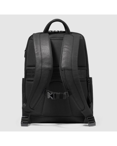 Piquadro mochila con bolsillos laterales