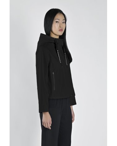 Canadian hooded jacket with zip