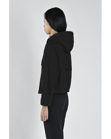 Canadian hooded jacket with zip