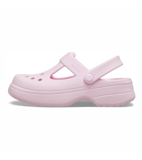 Crocs slide with adjustable strap