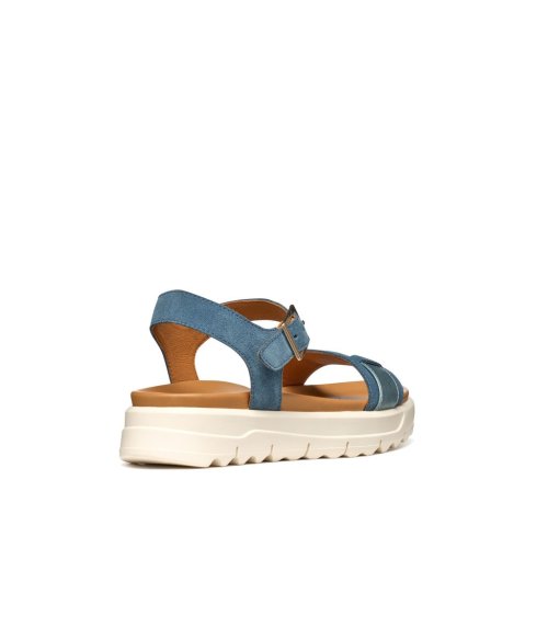 Geox Sandalen mit Riemen und erhöhtem Boden