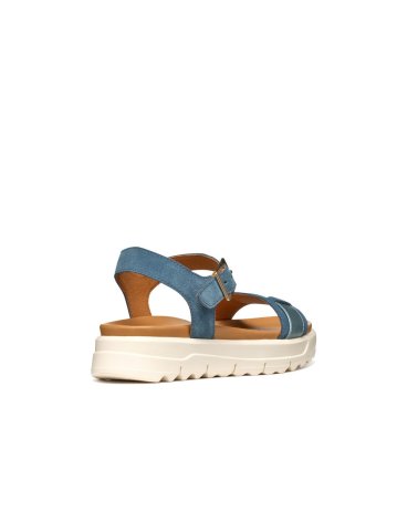 Geox sandals with straps and elevated sole
