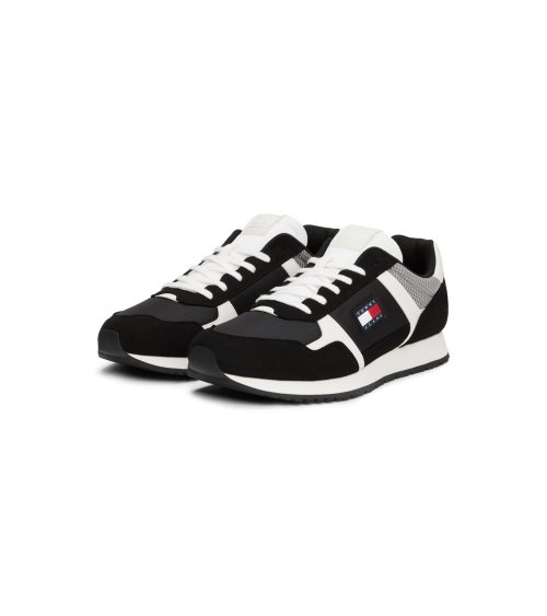 Zapatillas bajas Tommy Hilfiger de ante y tejido