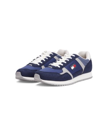 Tommy Hilfiger low-top sneakers in suede and fabric