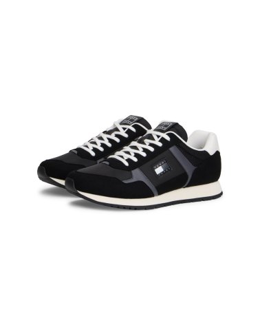 Tommy Hilfiger sneakers alte con tomaia mista