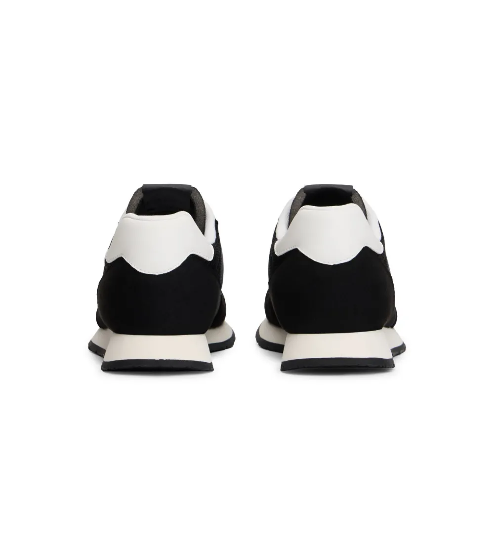 Tommy Hilfiger high sneakers with mixed upper