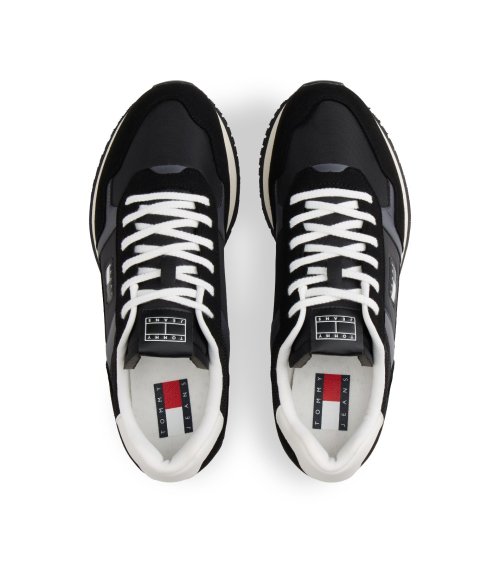 Tommy Hilfiger hohe Sneakers mit Mischoberteil