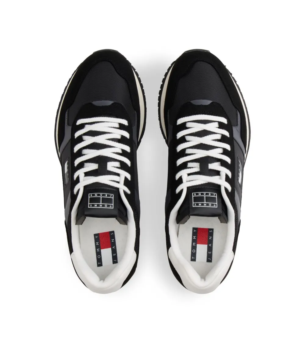 Tommy Hilfiger hohe Sneakers mit Mischoberteil