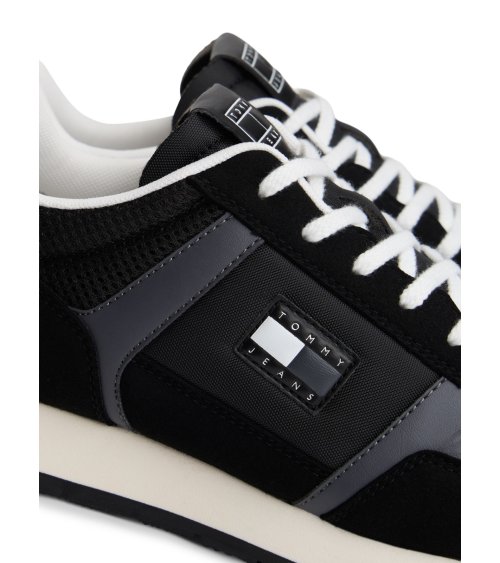 Tommy Hilfiger zapatillas altas con parte superior mixta