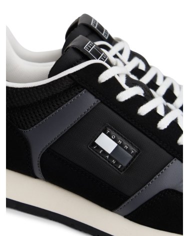 Tommy Hilfiger sneakers alte con tomaia mista
