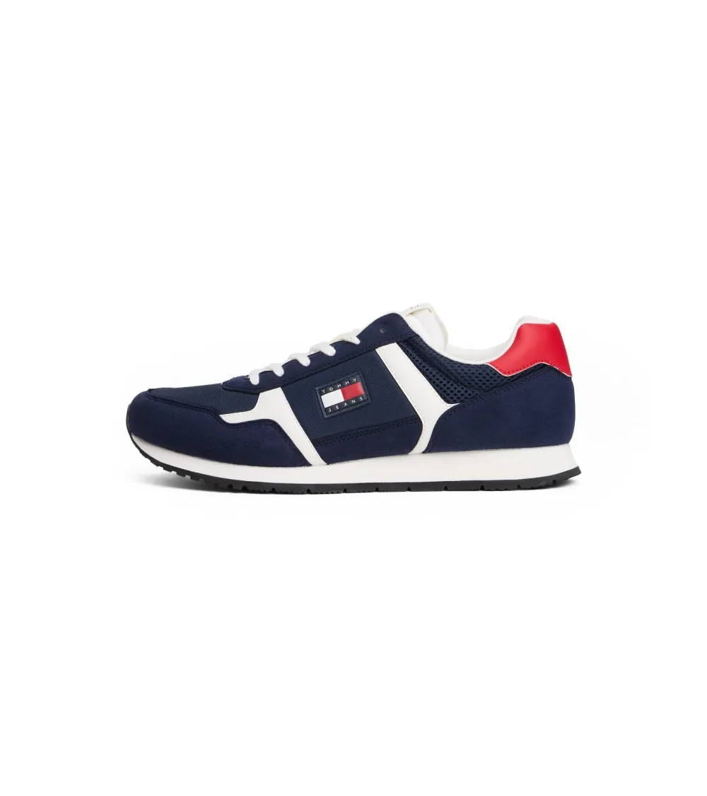 Tommy Hilfiger zapatillas altas con parte superior mixta