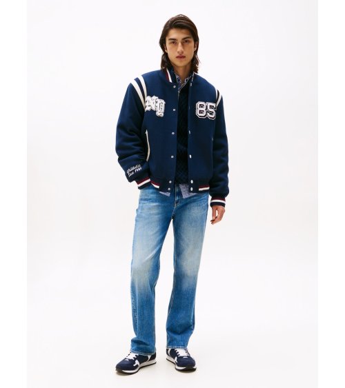 Tommy Hilfiger sneakers alte con tomaia mista