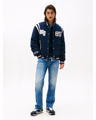 Tommy Hilfiger high sneakers with mixed upper