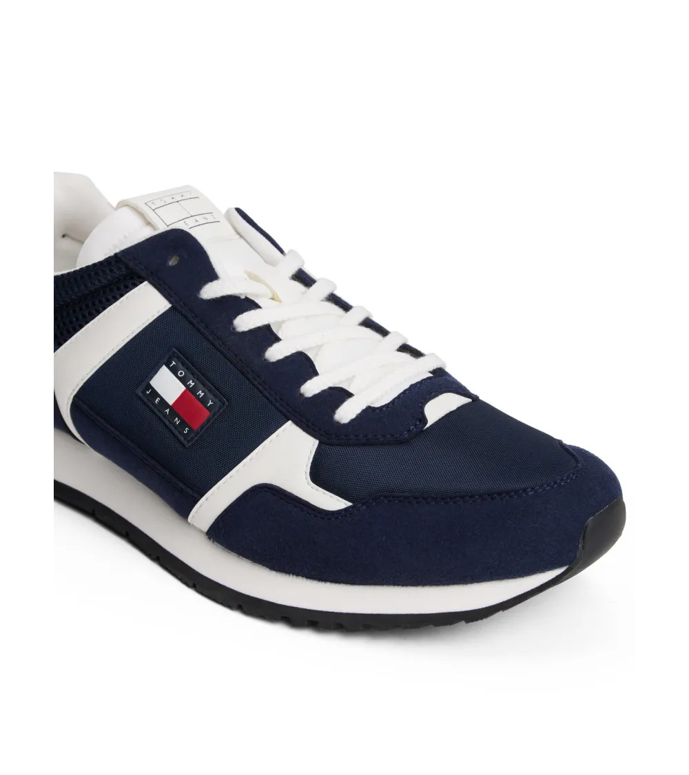 Tommy Hilfiger hohe Sneakers mit Mischoberteil