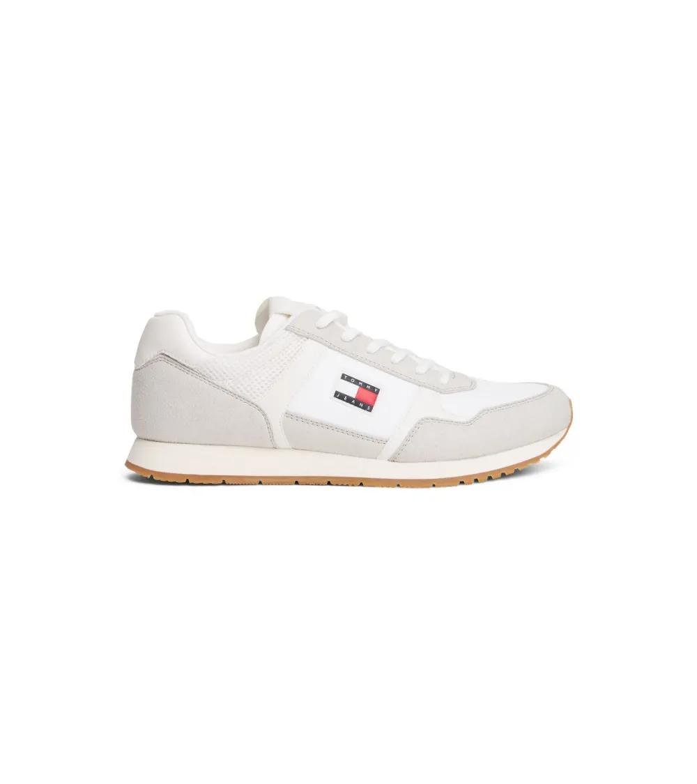 Tommy Hilfiger zapatillas altas con parte superior mixta