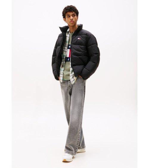 Tommy Hilfiger high sneakers with mixed upper