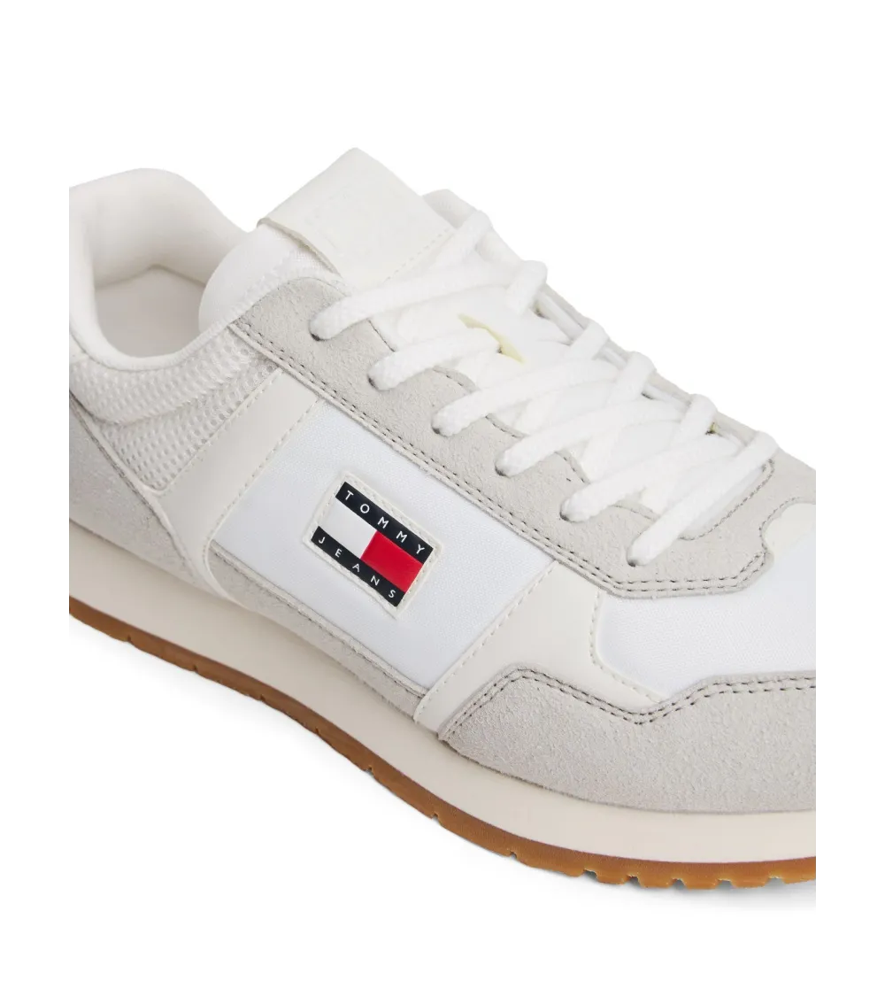 Tommy Hilfiger zapatillas altas con parte superior mixta
