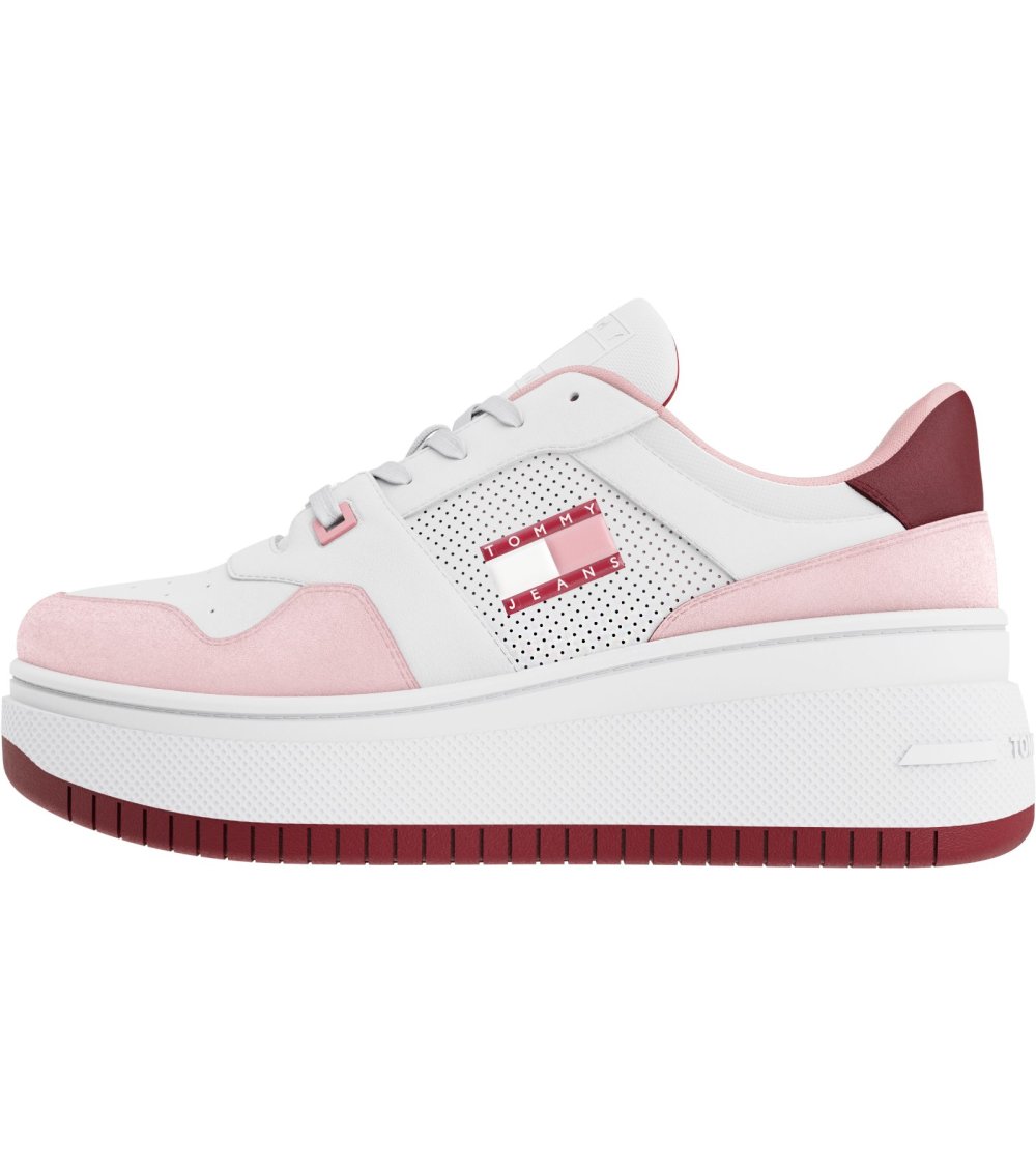 Tommy Hilfiger high top sneakers with thick sole