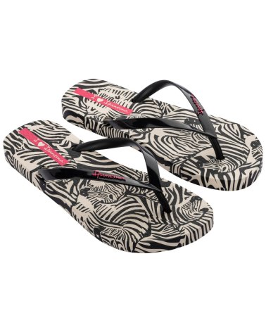 Ipanema animal print flip-flops