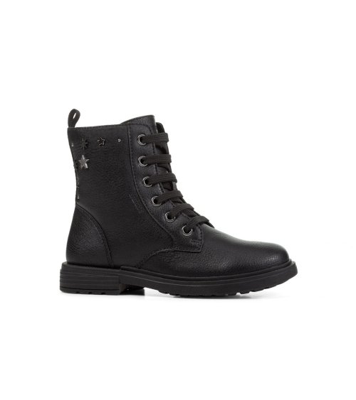 Geox Schnürstiefel aus Kunstleder