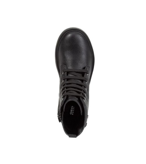 Geox Schnürstiefel aus Kunstleder