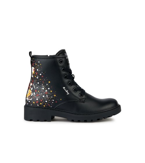 Geox Stiefel mit synthetischer Schnürung