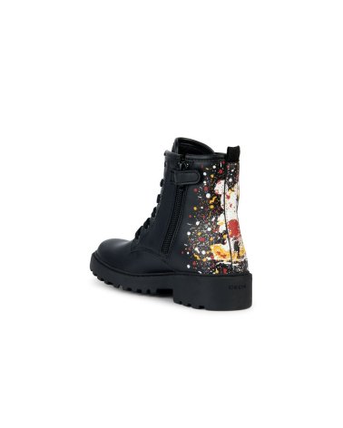 Geox Stiefel mit synthetischer Schnürung