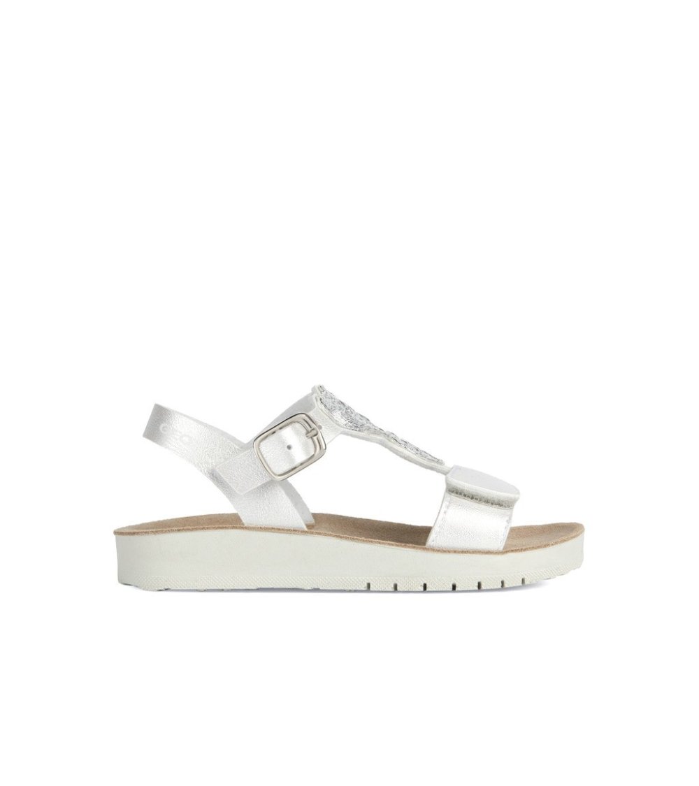 Geox sandali con zeppa con cinturino