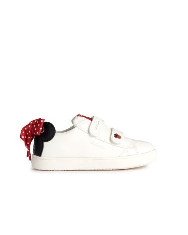 Geox low sneakers with velcro and laces
