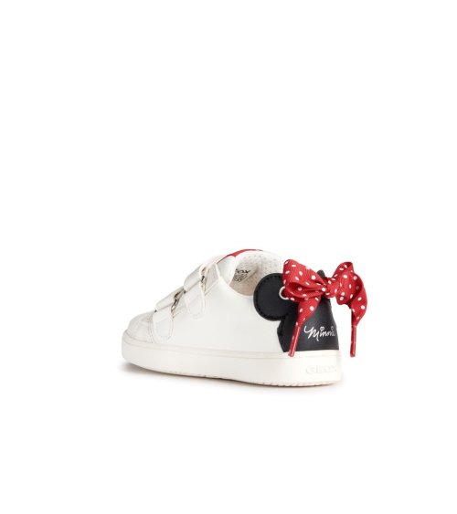 Geox low sneakers with velcro and laces