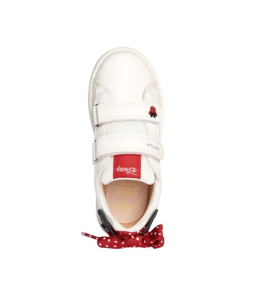 Geox zapatillas bajas con velcro y cordones