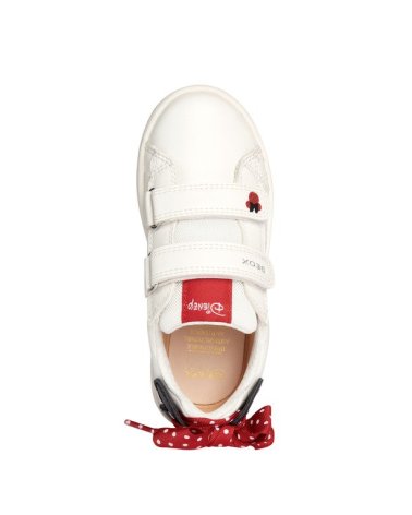 Geox low sneakers with velcro and laces