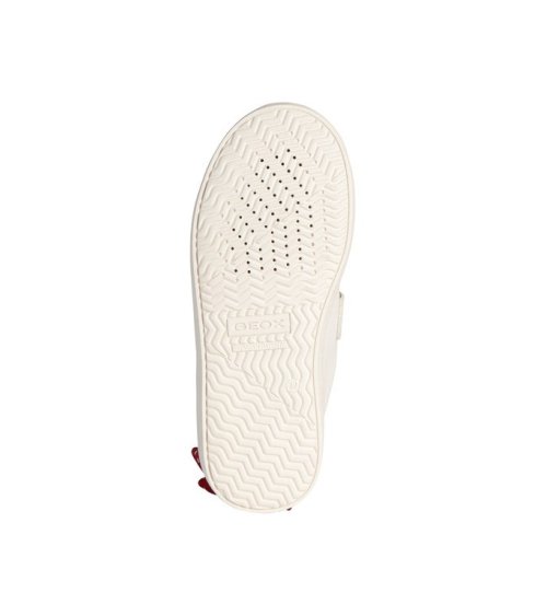 Geox niedrige Sneakers mit Klettverschluss und Schnürsenkeln